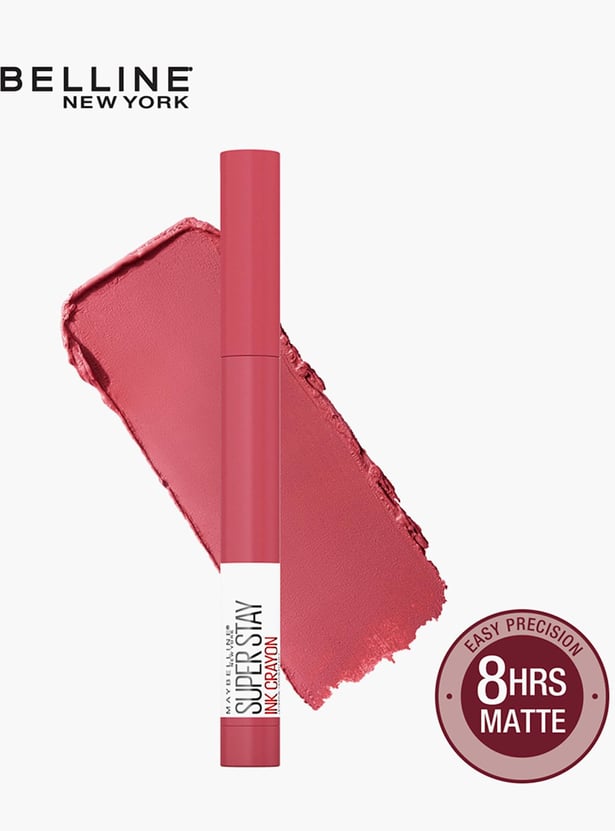MAYBELLINE NEW YORK Super Stay Ink Pinks Edition Crayon Lipstick - 85 Change Is Good - 1.2g