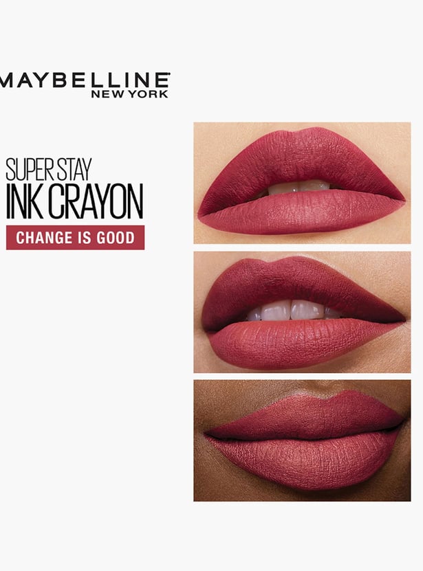 MAYBELLINE NEW YORK Super Stay Ink Pinks Edition Crayon Lipstick - 85 Change Is Good - 1.2g