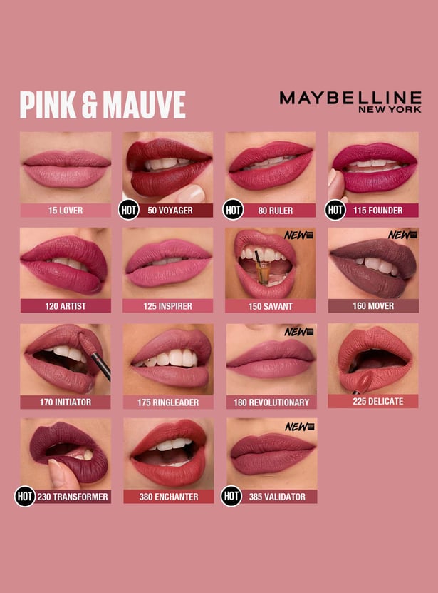 MAYBELLINE NEW YORK Super Stay Matte Ink Liquid Lipstick - Ringleader