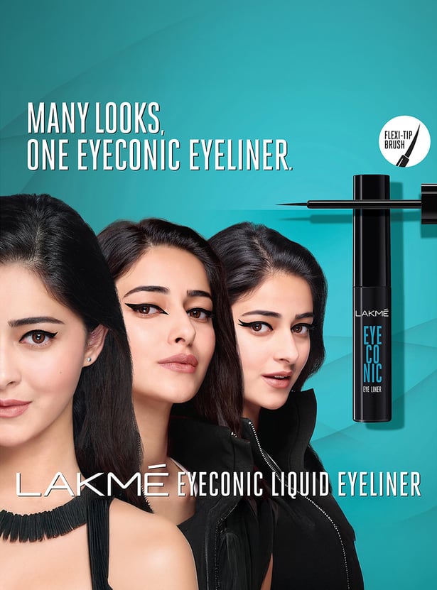 LAKME Eyeconic Liquid Eyeliner- Black- 4.5 ml