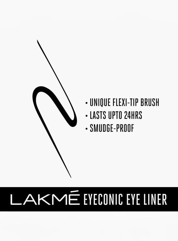 LAKME Eyeconic Liquid Eyeliner- Black- 4.5 ml