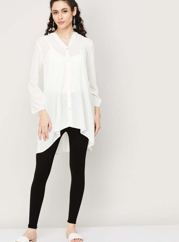 MELANGE Women Solid Leggings