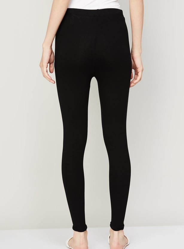 MELANGE Women Solid Leggings