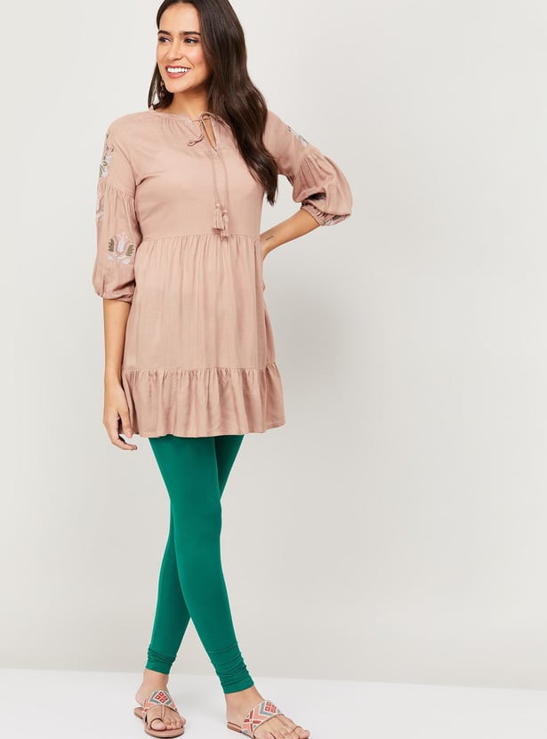 MELANGE Women Solid Leggings