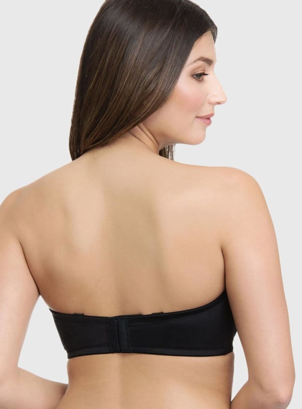 AMANTE Solid Bandeau Padded Wired Bra