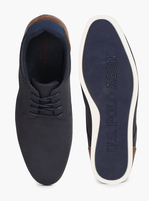U.S. POLO ASSN. Men Solid Lace-Up Shoes
