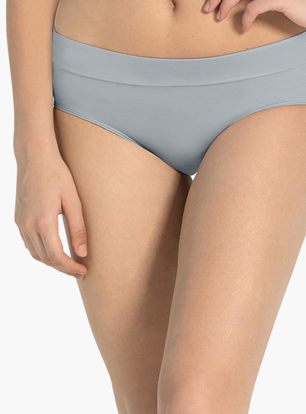 AMANTE Solid Hipster Panties