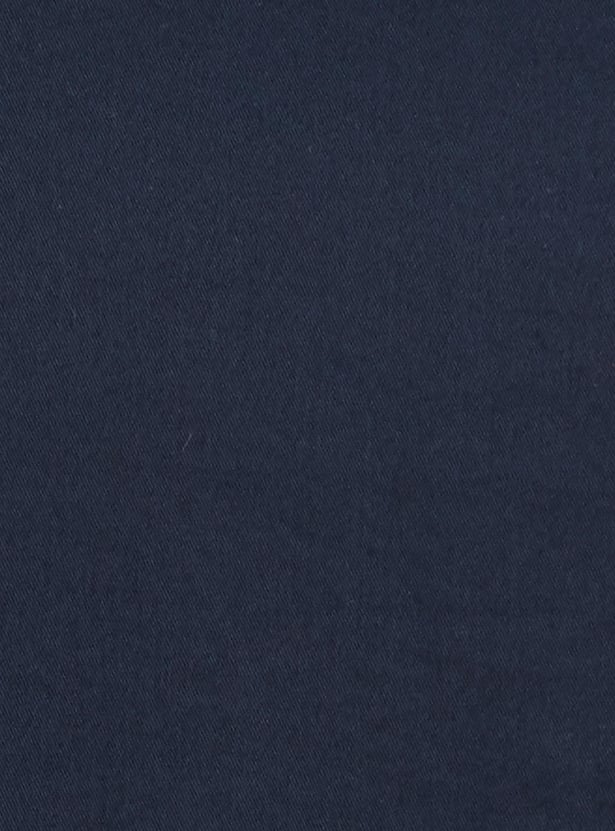FAME FOREVER Men Solid Slim Fit Casual Shirt