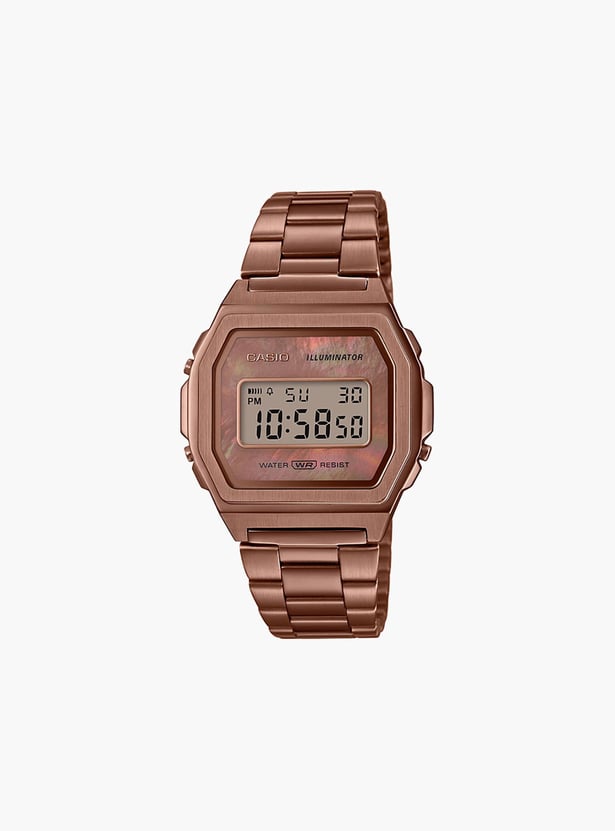 CASIO Illuminator Men Water-Resistant Digital Watch - D197