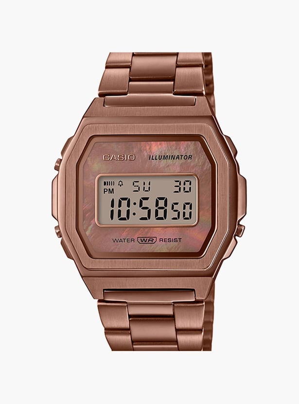 CASIO Illuminator Men Water-Resistant Digital Watch - D197