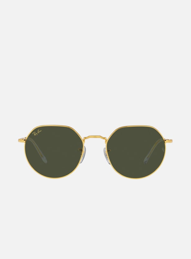 RAY-BAN Men UV-Protected Round Sunglasses- 0RB3565-919631-53