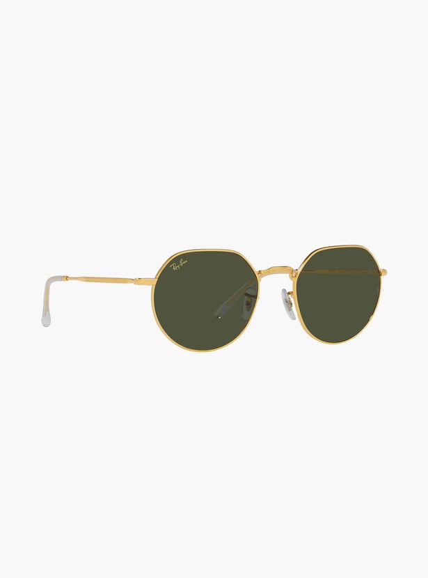 RAY-BAN Men UV-Protected Round Sunglasses- 0RB3565-919631-53