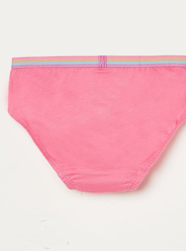 JOCKEY Girls Solid Panties- Pack of 3