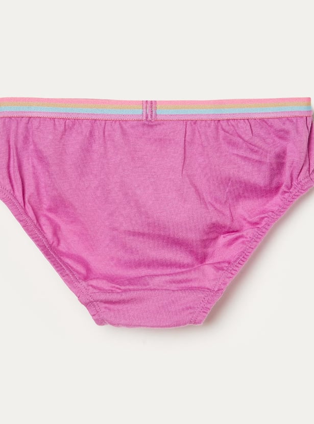 JOCKEY Girls Solid Panties- Pack of 3