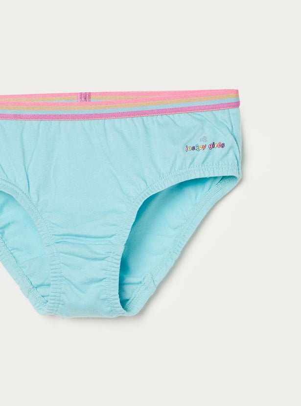 JOCKEY Girls Solid Panties- Pack of 3