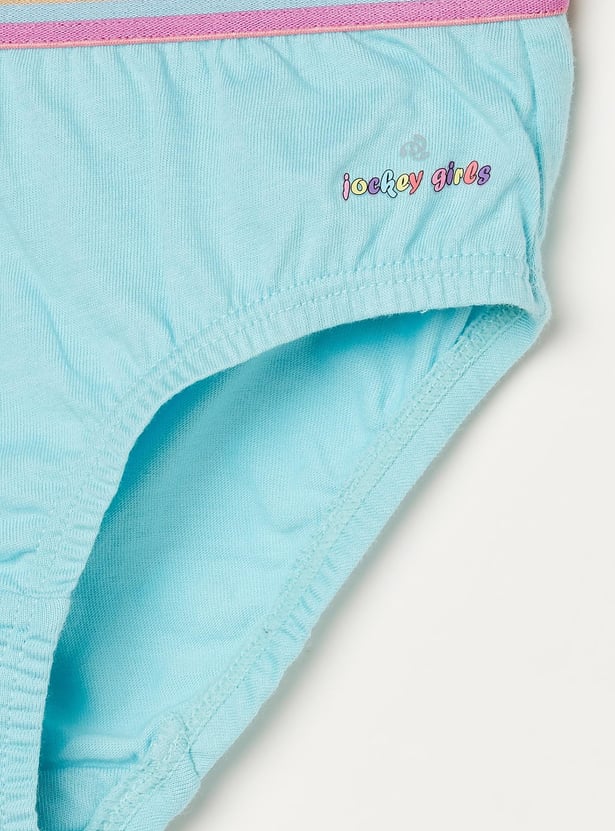 JOCKEY Girls Solid Panties- Pack of 3