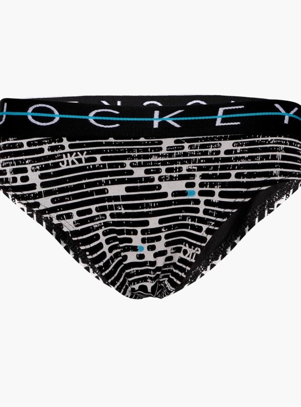 JOCKEY Boys Printed Elasticated Briefs - Pack of 2
