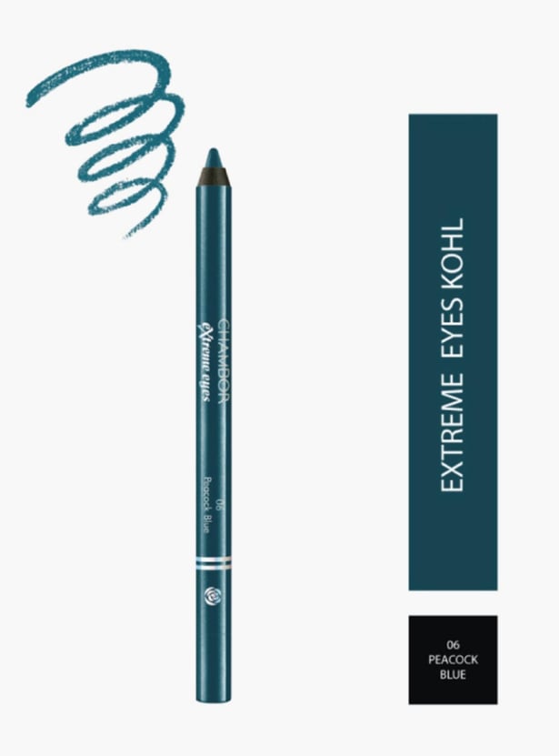 CHAMBOR Extreme Eyes Long Wear Kohl Eye Pencil- Peacock Blue