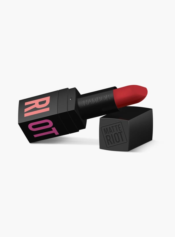 CHAMBOR Matte Riot Lipstick- Tuscany Red-202