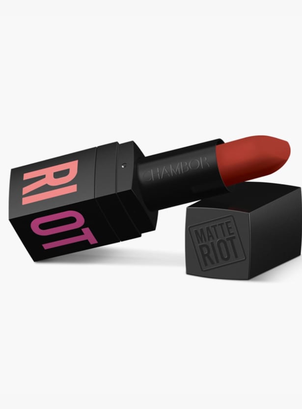 CHAMBOR Matte Riot Lipstick- Candy Flip-262