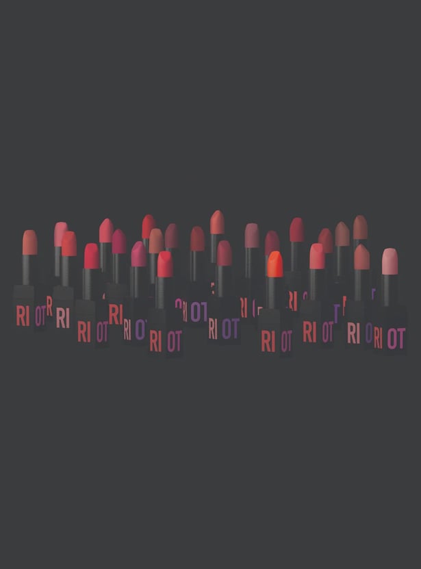 CHAMBOR Matte Riot Lipstick- Candy Flip-262
