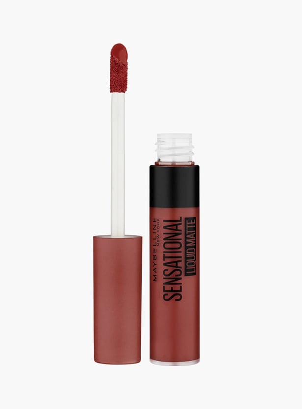 MAYBELLINE NEW YORK Sensational Liquid Matte Lipstick - 13 Upbeat Crimson