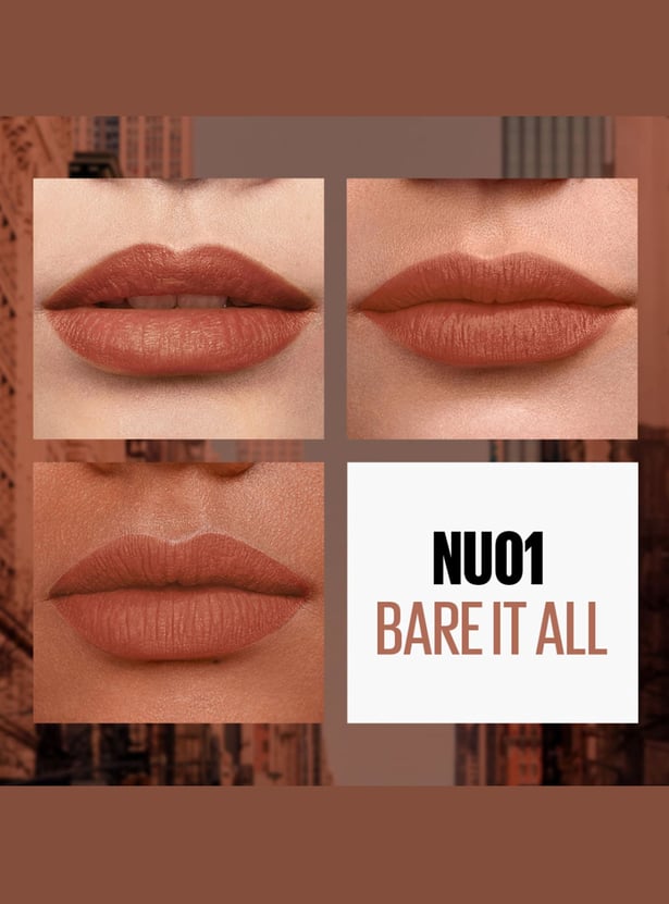 MAYBELLINE New York Sensational Liquid Matte Lipstick - Bare It All