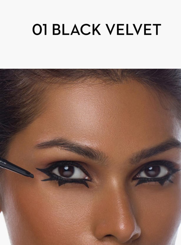 SUGAR Twist and Shout Fadeproof Kajal - 01 Black Velvet- 0.35G