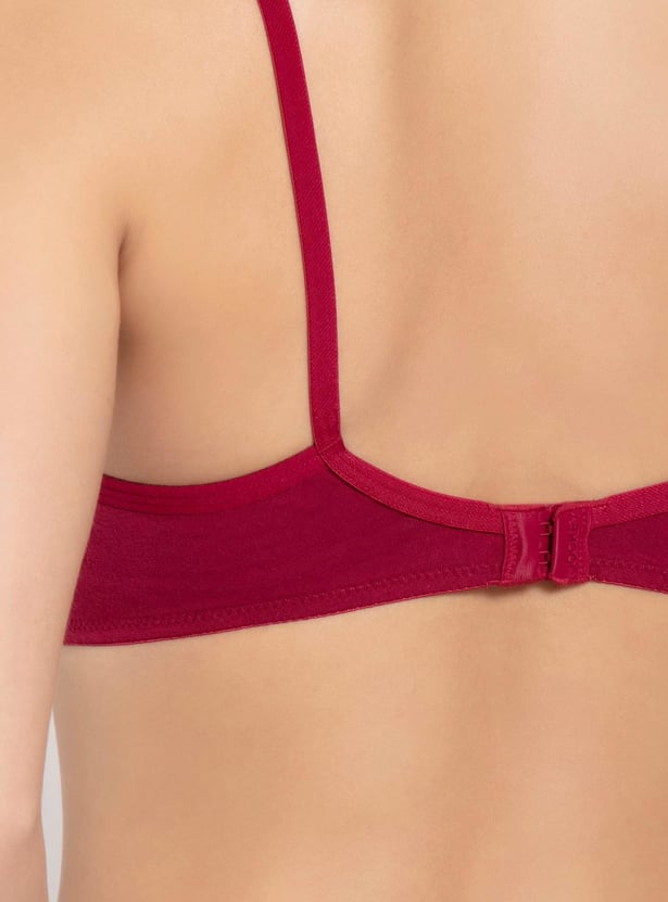 JOCKEY Solid T-shirt Padded Non-Wired Bra
