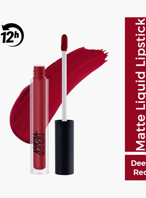 NYKAA All Day Matte Liquid Lipstick - Boss Babe