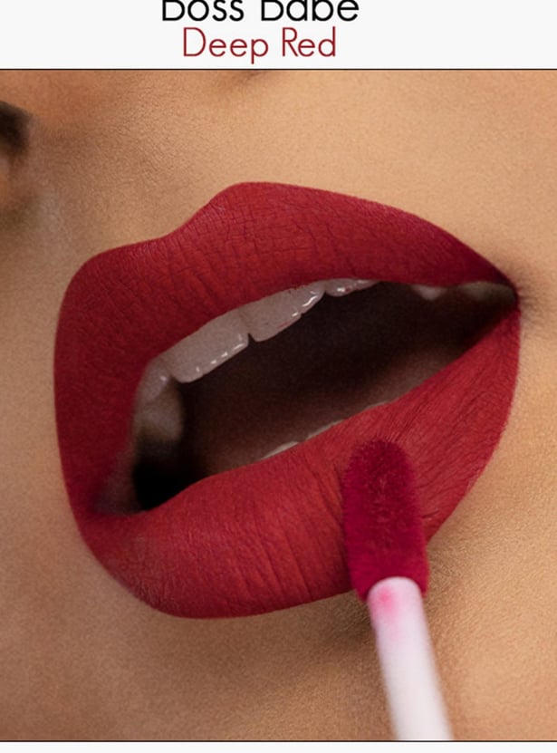 NYKAA All Day Matte Liquid Lipstick - Boss Babe