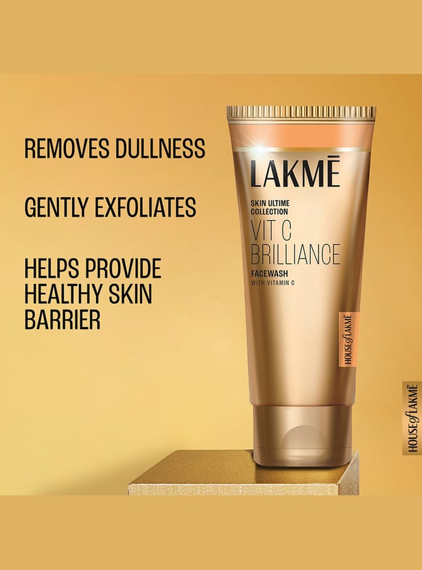 LAKME 9To5 Vitamin C Face Wash With Microcrystalline Beads - 100 g