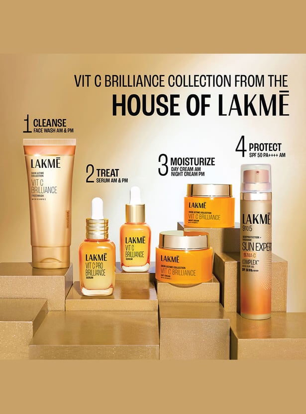 LAKME 9To5 Vitamin C Face Wash With Microcrystalline Beads - 100 g