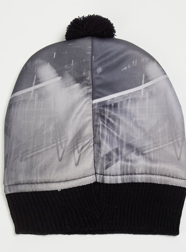 KIDSVILLE Boys Printed Beanie