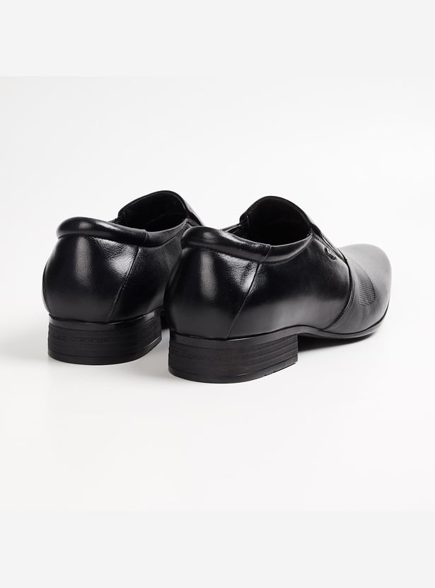 LEE COOPER Men Solid Slip-On Formal Shoes