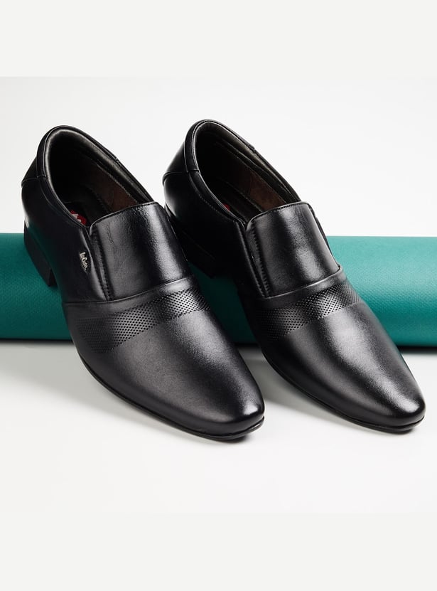 LEE COOPER Men Solid Slip-On Formal Shoes