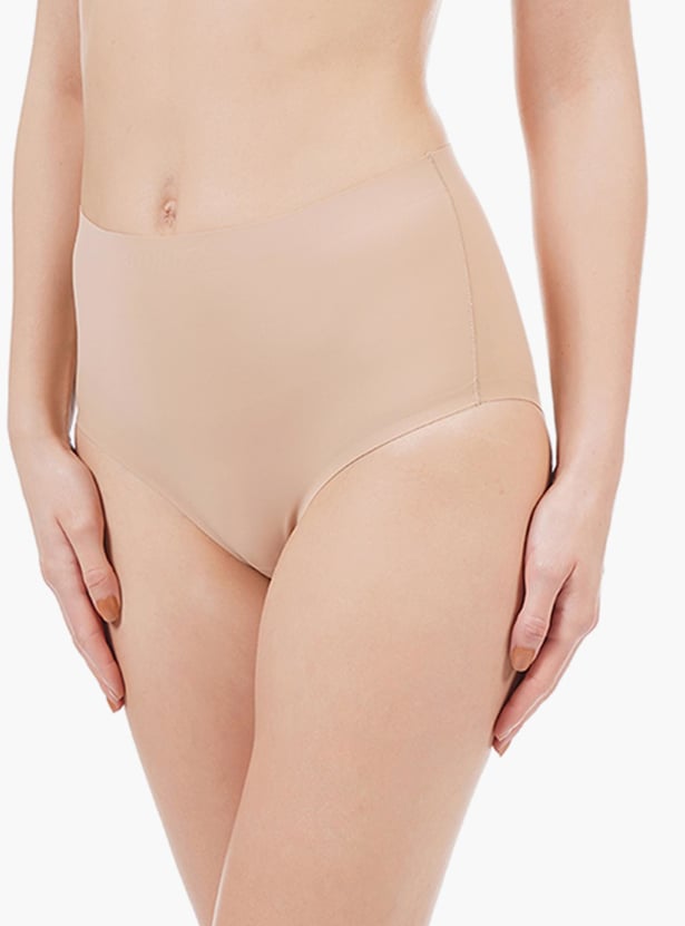 AMANTE Solid Seamless Hipster Panties