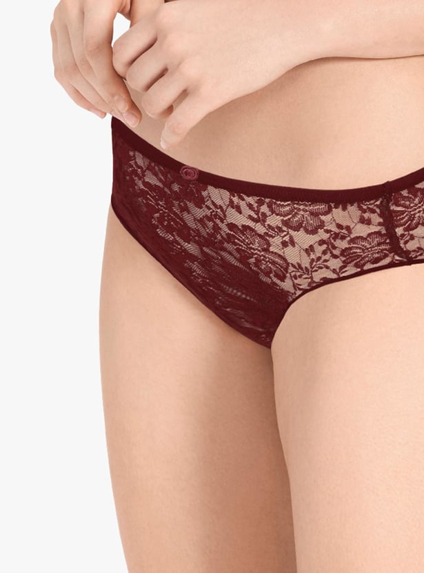 AMANTE Lace Bikini Panties