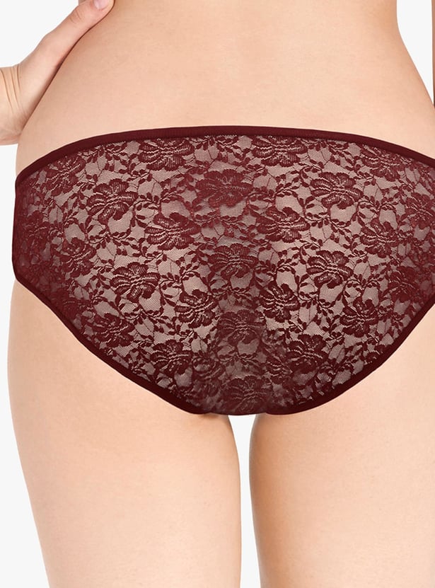 AMANTE Lace Bikini Panties