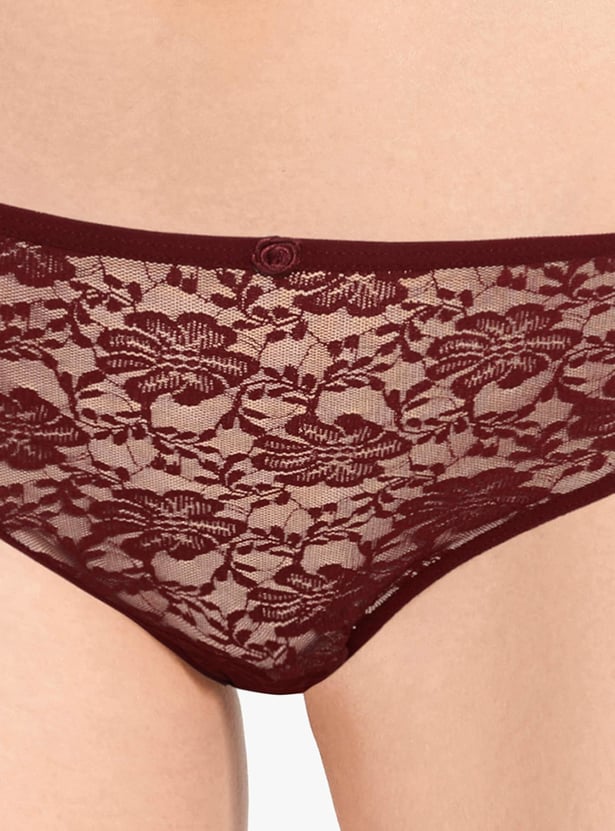 AMANTE Lace Bikini Panties