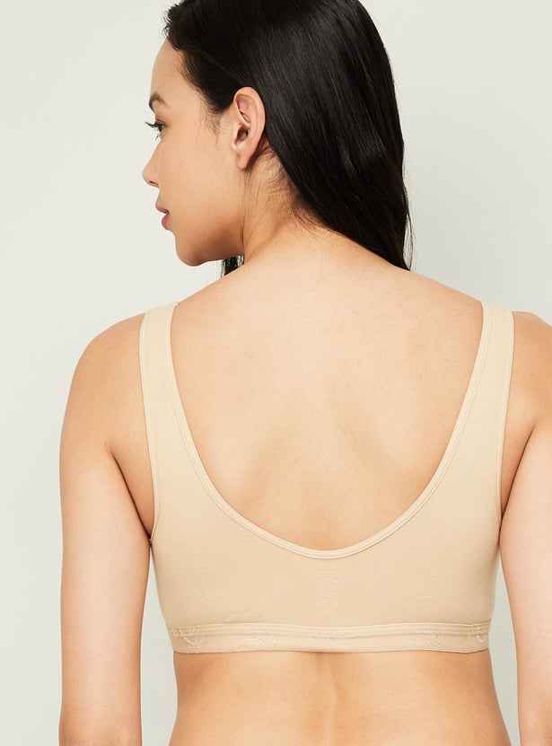 JOCKEY Solid Padded Non-Wired Sleep Bra