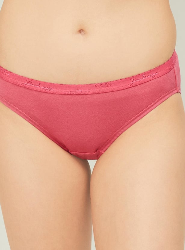 JOCKEY Solid Hipster Panties- Set of 3