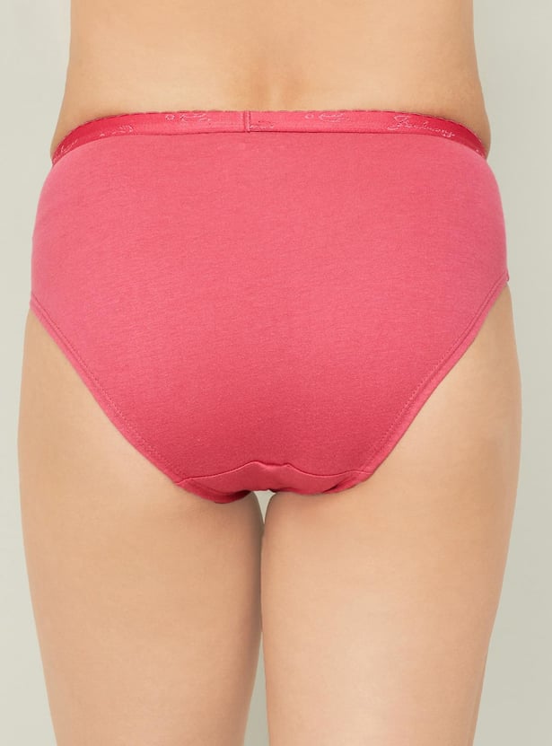 JOCKEY Solid Hipster Panties- Set of 3
