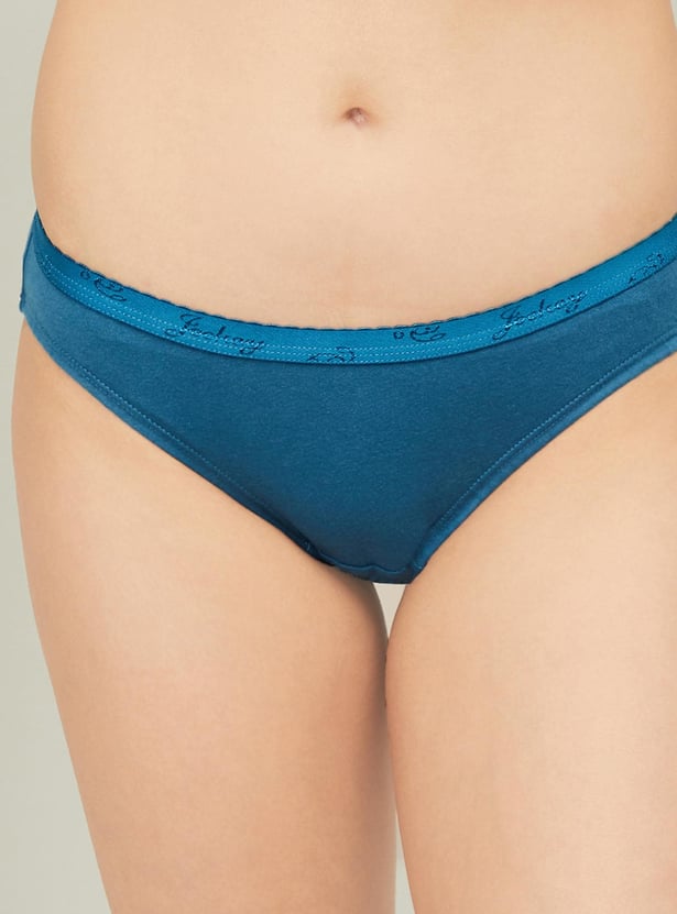 JOCKEY Solid Hipster Panties- Set of 3
