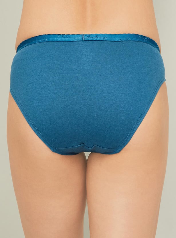 JOCKEY Solid Hipster Panties- Set of 3