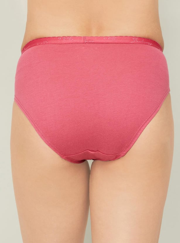 JOCKEY Solid Hipster Panties- Pack of 3