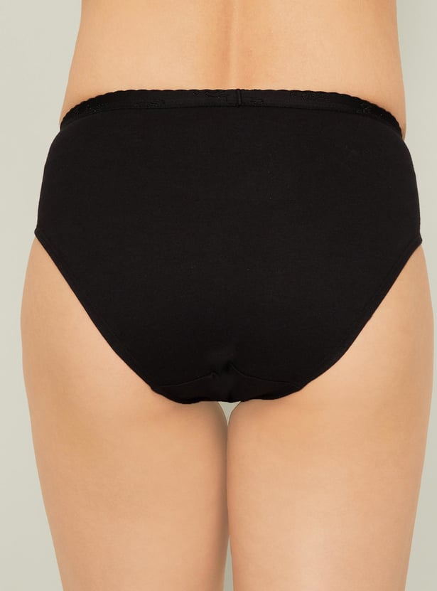 JOCKEY Solid Hipster Panties- Pack of 3