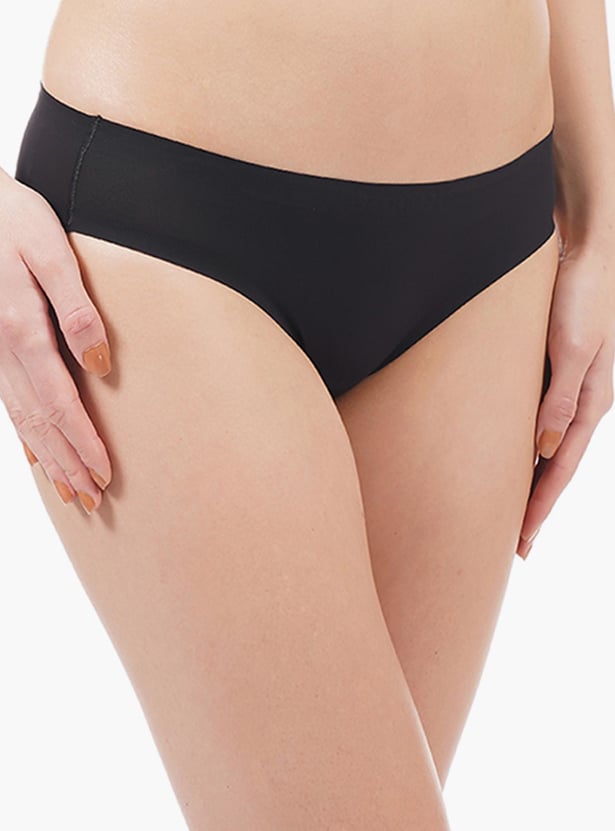 AMANTE Solid Seamless Bikini Panty
