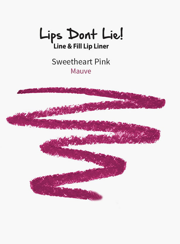 NYKAA Lips Don't Lie Lip Liner - Sweetheart Pink - 1.14 G