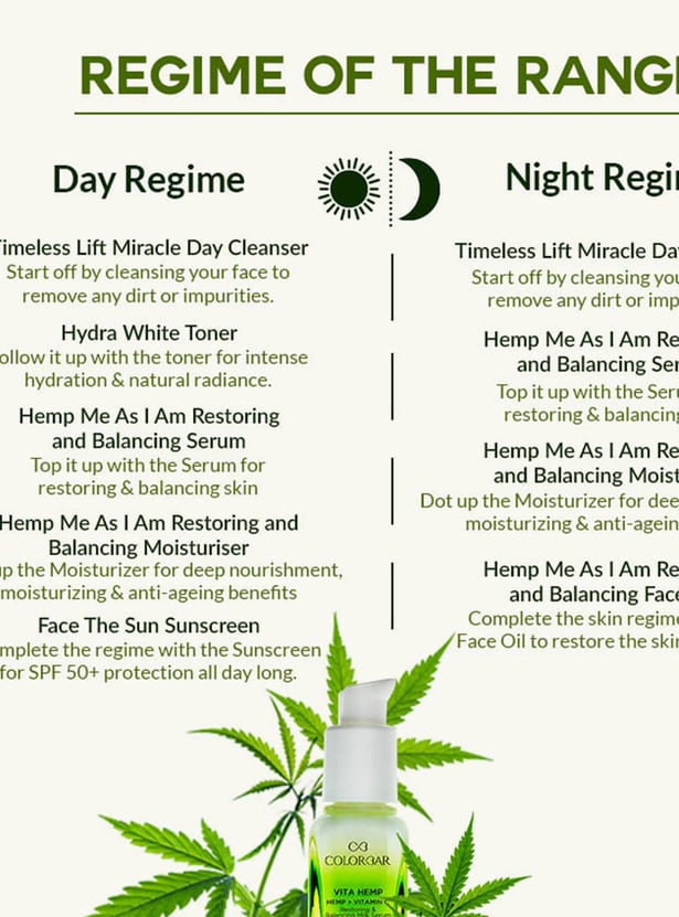 COLORBAR Vita Hemp Restoring and Balancing Milk Serum - 20 ML